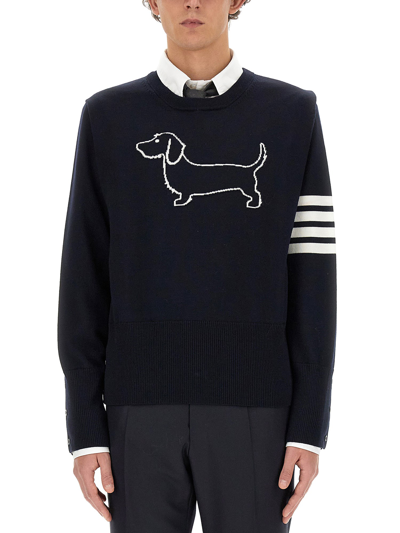 Thom Browne Jersey Hector In Blue
