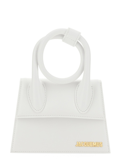 Jacquemus "le Chiquito Noeud" Bag In White
