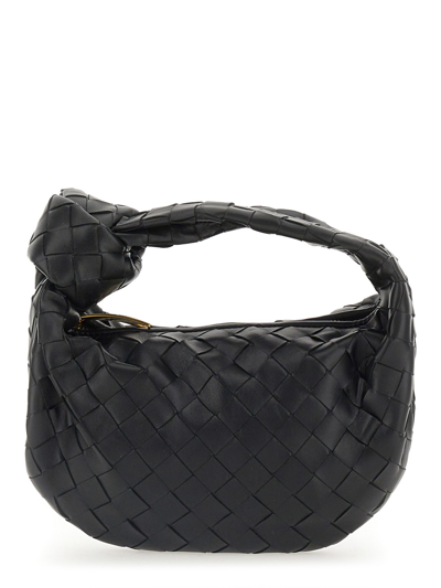 Bottega Veneta Mini Jodie Bag In Black