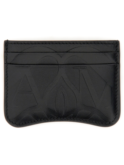 ALEXANDER MCQUEEN CARD HOLDER "SEAL"