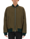 Burberry Reversible Bomber Jacket In Multicolour