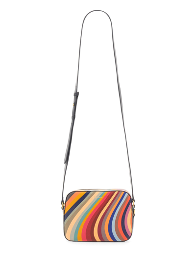 Paul Smith Shoulder Bag With Logo In Multicolour