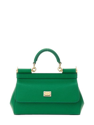 Dolce & Gabbana Bag "sicily" Small In Green