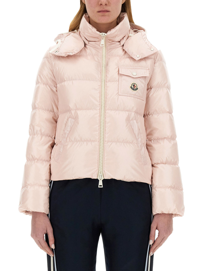 Moncler Andro Puffer Jacket In Soft_pink