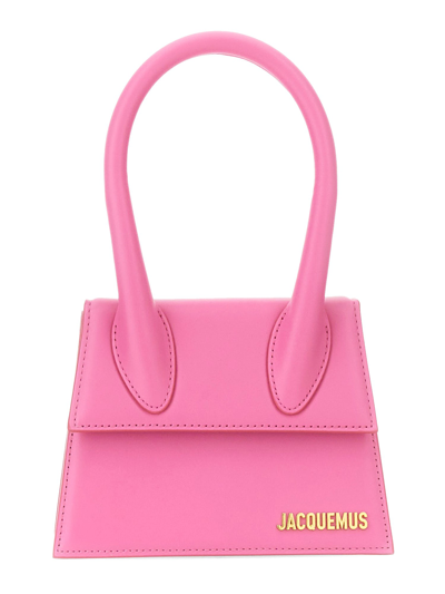 Jacquemus "la Chiquito Moyen" Bag In Pink