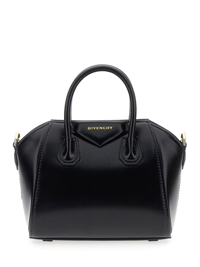 Givenchy "antigona" Boy Bag In Black