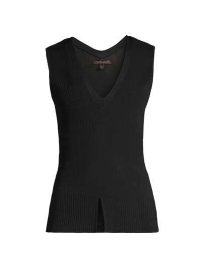 Capsule 121 Women's Dimensions The Extent Sleeveless Sweater In Black