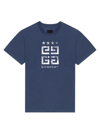 Givenchy Men's 4g Stars Slim Fit T-shirt In Cotton In Deep Blue