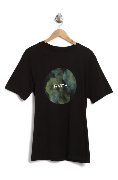 Rvca Motors Graphic T-shirt In Black