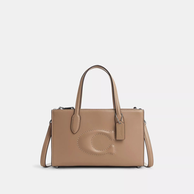 Coach Outlet Nina Small Tote In Beige
