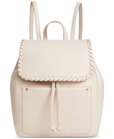 Style & Co Whip-stitch Backpack, Created For Macy's In Alabaster