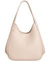 STYLE & CO WHIP-STITCH SOFT 4-POSTER TOTE, CREATED FOR MACY'S