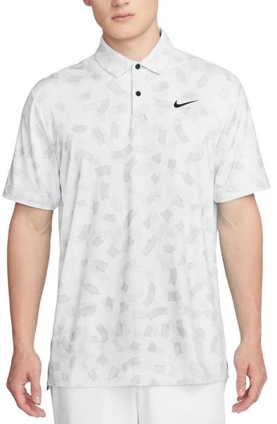 Nike Men's Tour Dri-fit Golf Polo In White