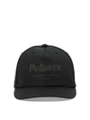 Alexander Mcqueen Alexander Mc Queen Mc Queen Graffiti Cap In Black