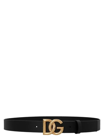 Dolce & Gabbana Asta Tosca Belt In Black