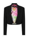 Dsquared2 Black Black Black Black Black Black Black Black Black Black Black Black Black D2 Jewel Short Jacke In Black