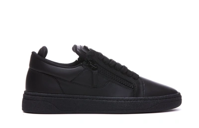 Giuseppe Zanotti Talon Sneakers In Nero