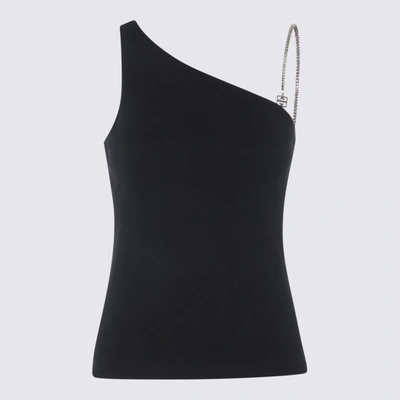 GIVENCHY GIVENCHY BLACK SILK TOP