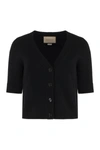 GUCCI GUCCI WOOL AND CASHMERE CARDIGAN