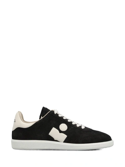 Isabel Marant Sneakers In Faded Black/ecru