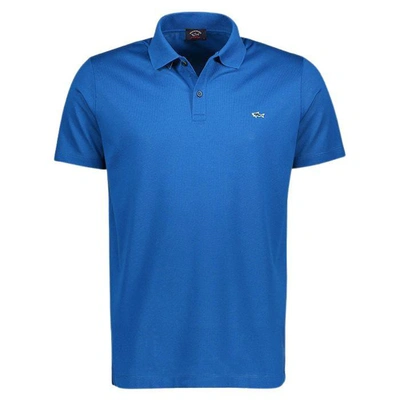 Paul & Shark Polo Shirt  Men Color Gnawed Blue In Gnawed Blue