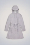 Rains Curve Jacket In Flint