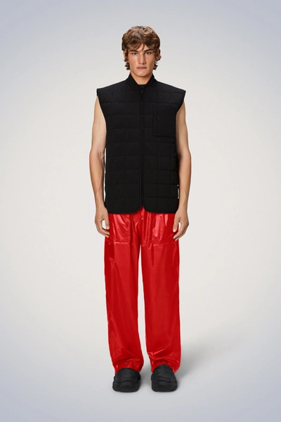 Rains Giron Liner Vest In Black