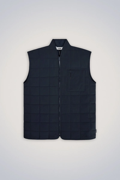 Rains Giron Liner Vest In Navy