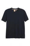 Hugo Boss Boss Falyssiasi Wool T-shirt Sweater In Sky Captain