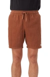 O'NEILL STRETCH CORDUROY DRAWSTRING SHORTS