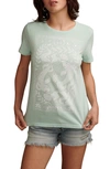LUCKY BRAND PISCES COTTON GRAPHIC T-SHIRT