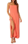 Petal And Pup Sawyer Maxi Women's Slip Dress In Watermelon