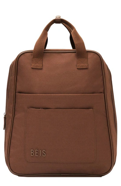 Beis The Expandable Backpack In Maple