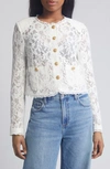 LOVESHACKFANCY RICHARD LACE JACKET