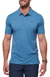 TRAVIS MATHEW TRAVISMATHEW THE HEATER SOLID SHORT SLEEVE PERFORMANCE POLO