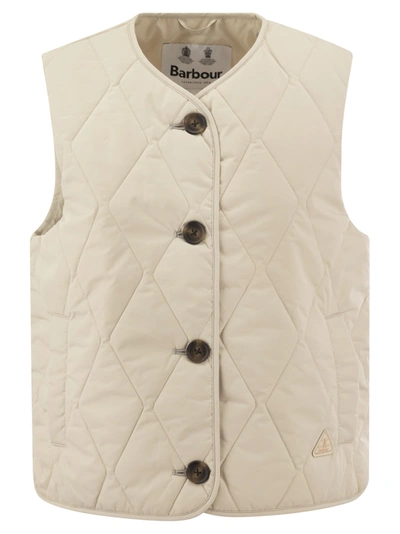 Barbour Kelley - Quilted Waistcoat In Light Beige