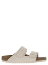 Birkenstock White Regular Arizona Soft Footbed Sandals
