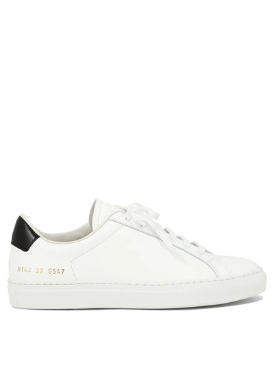 Common Projects Retro Classic Trainers In White