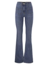 Elisabetta Franchi Women's Paw Jeans With Logo Plates