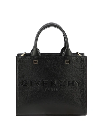 Givenchy Mini G Tote Bag In Black