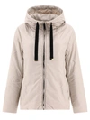MAX MARA THE CUBE MAX MARA THE CUBE "TRAVEL JACKET" IN WATER RESISTANT TECHNICAL CANVAS