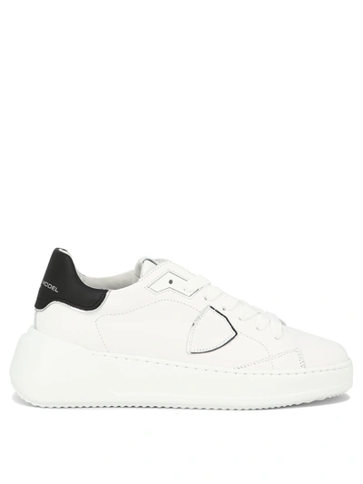 Philippe Model Paris Tres Temple Low-top Sneakers In V010