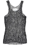 Maison Margiela Sheer Open Tank Top
