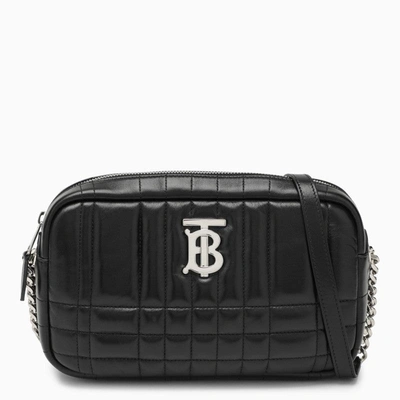 Burberry Women's Small Lola Quilted Leather Camera Bag In Black