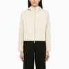 BURBERRY BURBERRY NYLON CROPPED JACKET WITH LOGO WOMEN