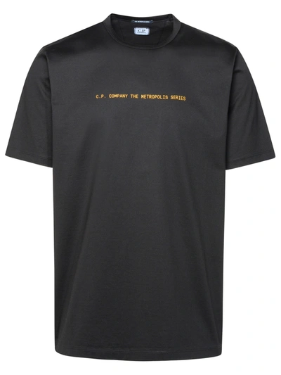 C.p. Company Man Black Cotton T-shirt