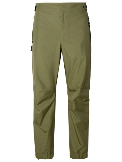 Moncler Gore-tex Pants Green In Brown