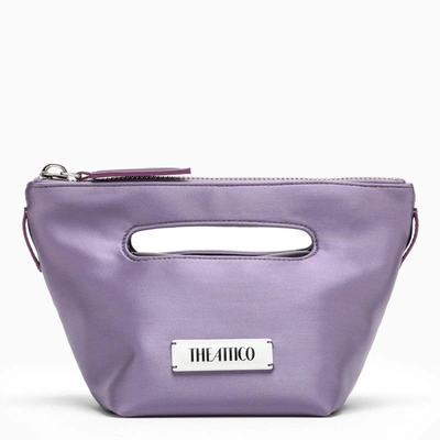 Attico Via Dei Giardini 15 Satin Bag In Purple