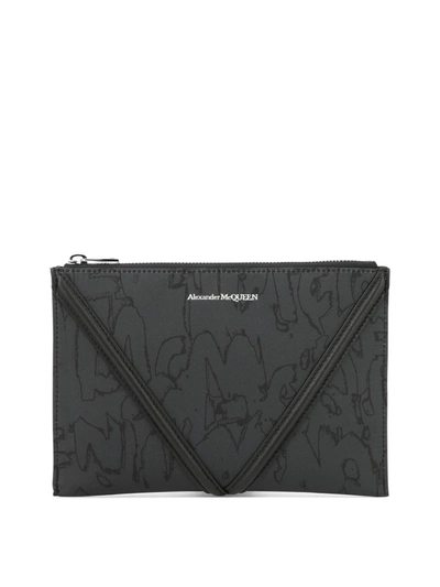 Alexander Mcqueen Alexander Mc Queen "harness" Pouch In Black