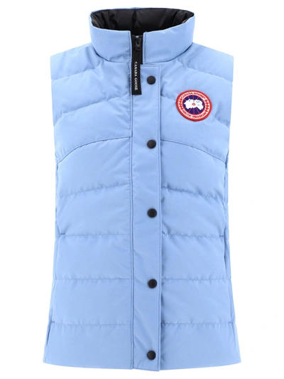 Canada Goose Womens Freestyle Gilet In Blue